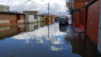 Photo of CALLES INUNDADAS Y CASAS CON INUNDACIONES SON EL SALDO DE PROLONGADA LLUVIA EN CALAMA