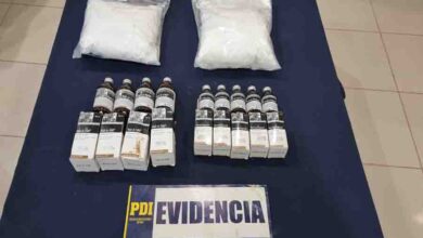 Photo of PDI detiene a dos sujetos que mantenían droga y fármacos para la elaboración de drogas de síntesis en Calama