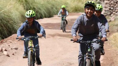 Photo of Voluntariado de El Abra llega a Caspana con donación de bicicletas