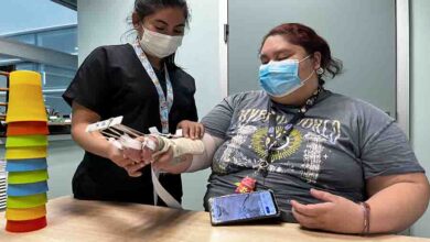 Photo of Unidad de Rehabilitación del Hospital de Calama sigue realizando terapia a gran cantidad de pacientes post covid