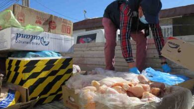 Photo of Mil 300 kilos  de carne sin refrigeración y a punto de vencer  fueron decomisados desde “feria de las pulgas”