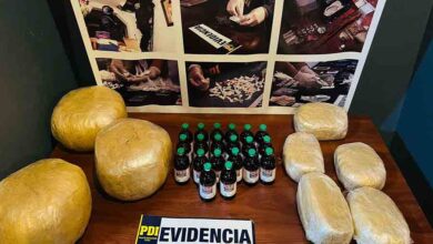 Photo of Tres detenidos y más de 8 kilos de droga incautada tras operativo de la PDI en Calama