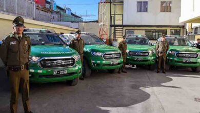 Photo of Ocho camionetas 4×4  llegan a reforzar el trabajo de los retenes fronterizos de Carabineros en la provincia El Loa