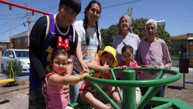 Photo of Vecinos de Calama recuperaron plazoleta con fondos de voluntariado de El Abra