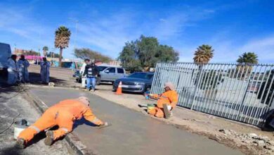 Photo of En Calama continúa el trabajo de reposición de aceras y veredas