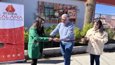 Photo of Centro de Formación Técnica en Calama inauguró mural con la historia del cobre