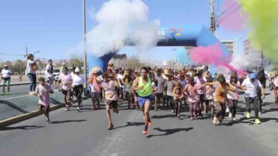 Photo of Multitudinaria fiesta de colores en Calama: “dale color a tu corrida” atrajo a más de 2 mil competidores