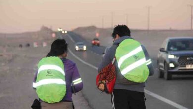 Photo of Minera El Abra entregó elementos de seguridad a caminantes devotos de la Virgen de Ayquina