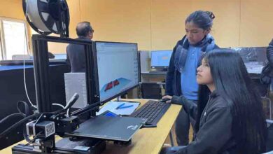 Photo of Estudiantes de Ollagüe se acercan a la tecnología con Fondo Escolar de Minera El Abra