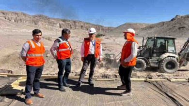 Photo of  Vialidad ejecuta obras de conservación vial en acceso a localidad de Lasana