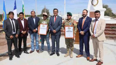 Photo of Con el izamiento de las Banderas Chilena y de Calama municipio da inicio a las celebraciones del 146° Aniversario de la comuna